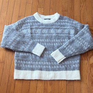 Express Fair Isle Sweater EUC